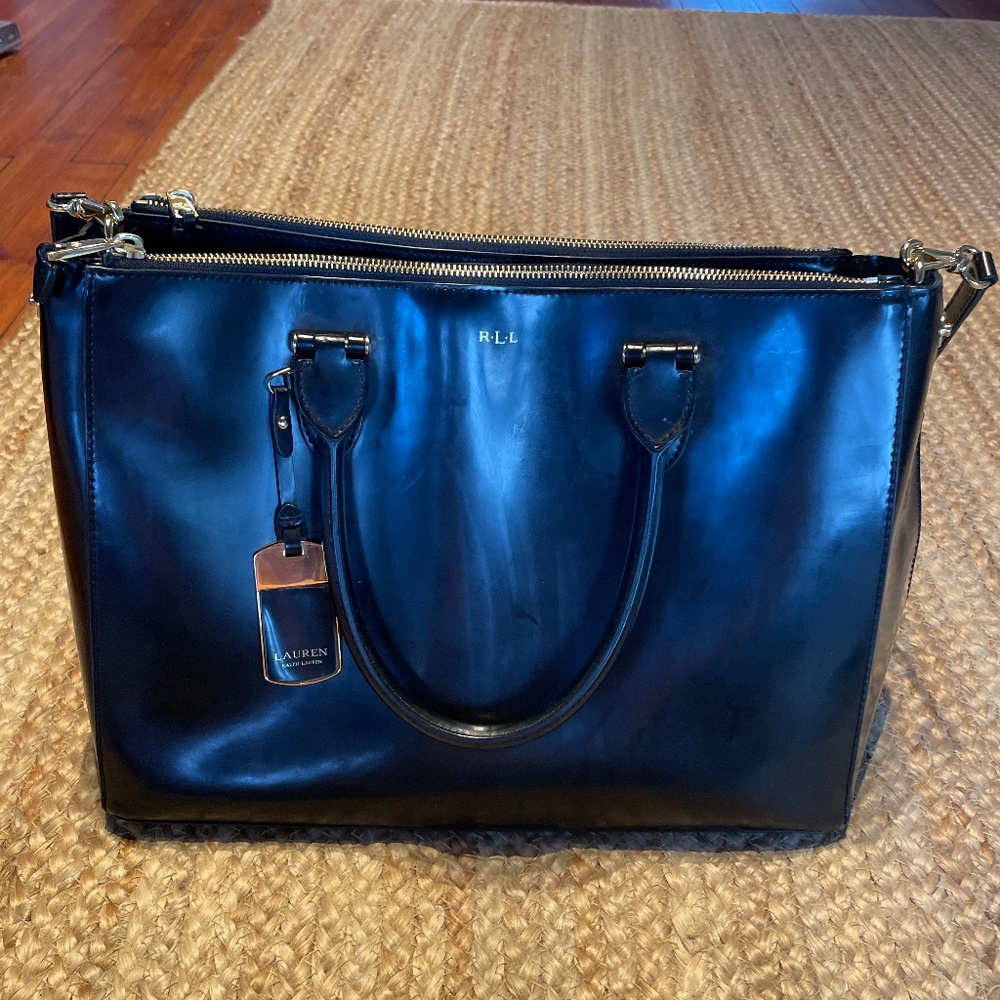 Ralph Lauren black tote